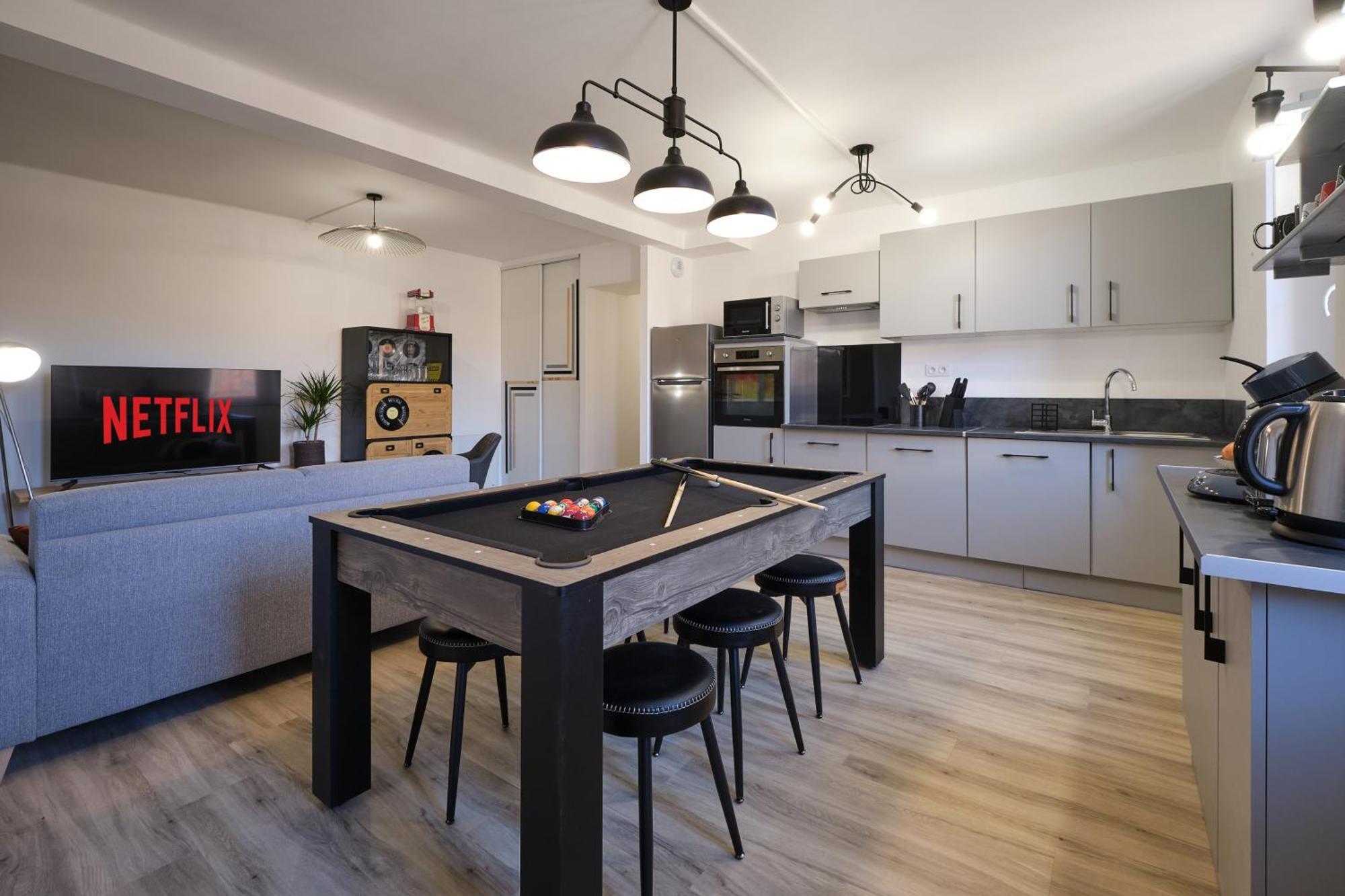Magnifique*T4*Centre Ville*Wifi*Billard*Netflix* Limoux Buitenkant foto
