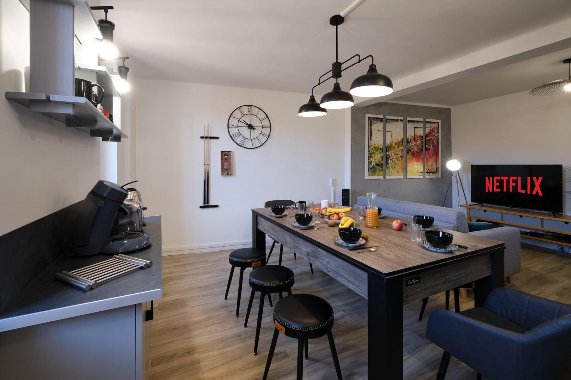Magnifique*T4*Centre Ville*Wifi*Billard*Netflix* Limoux Buitenkant foto