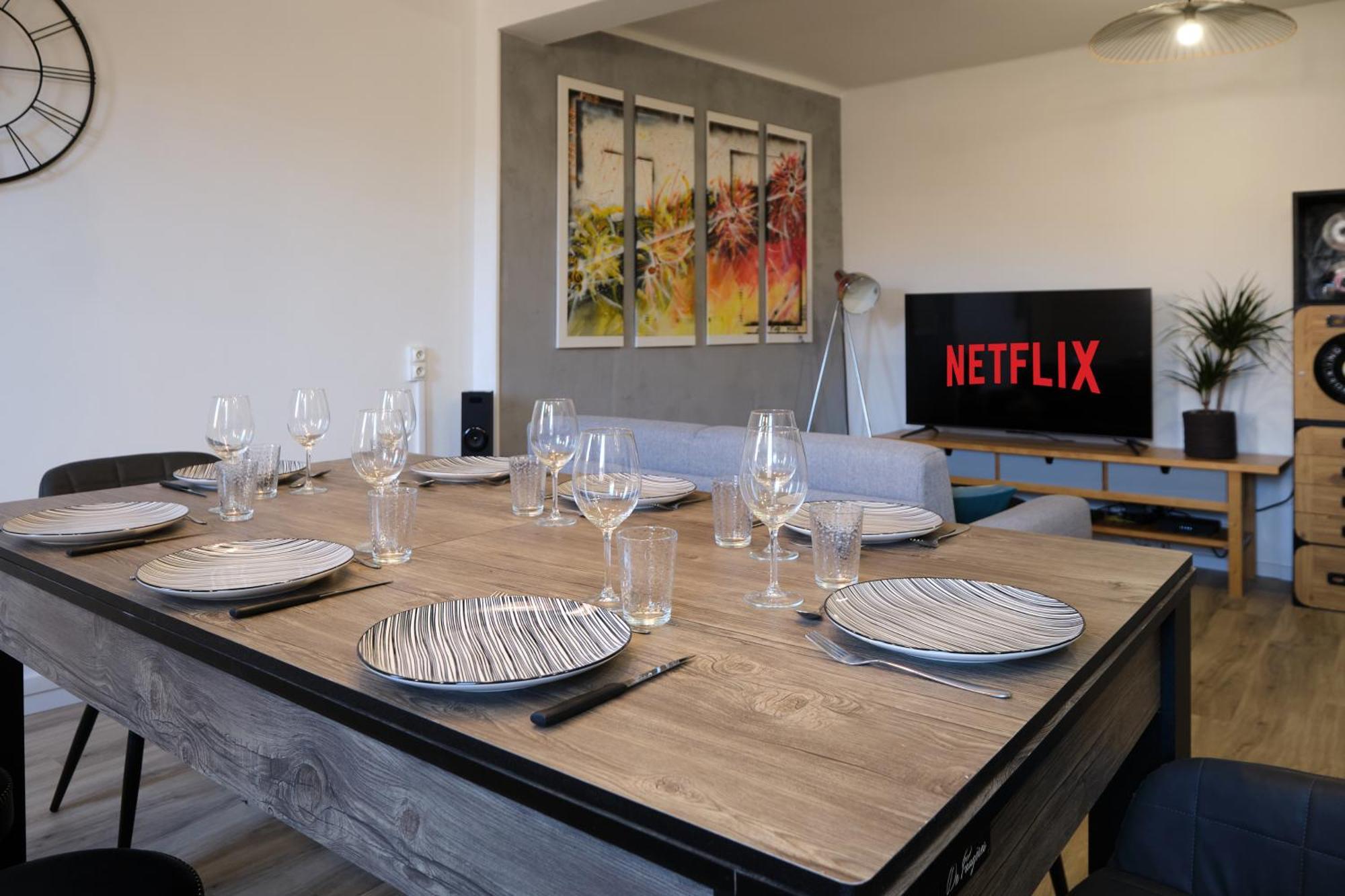 Magnifique*T4*Centre Ville*Wifi*Billard*Netflix* Limoux Buitenkant foto